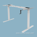Home office industrial crank table Single Motor Height adjustable trestle table Sit To Standing Desk